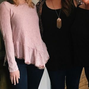 Altar’d State Asymmetric Corduroy Top